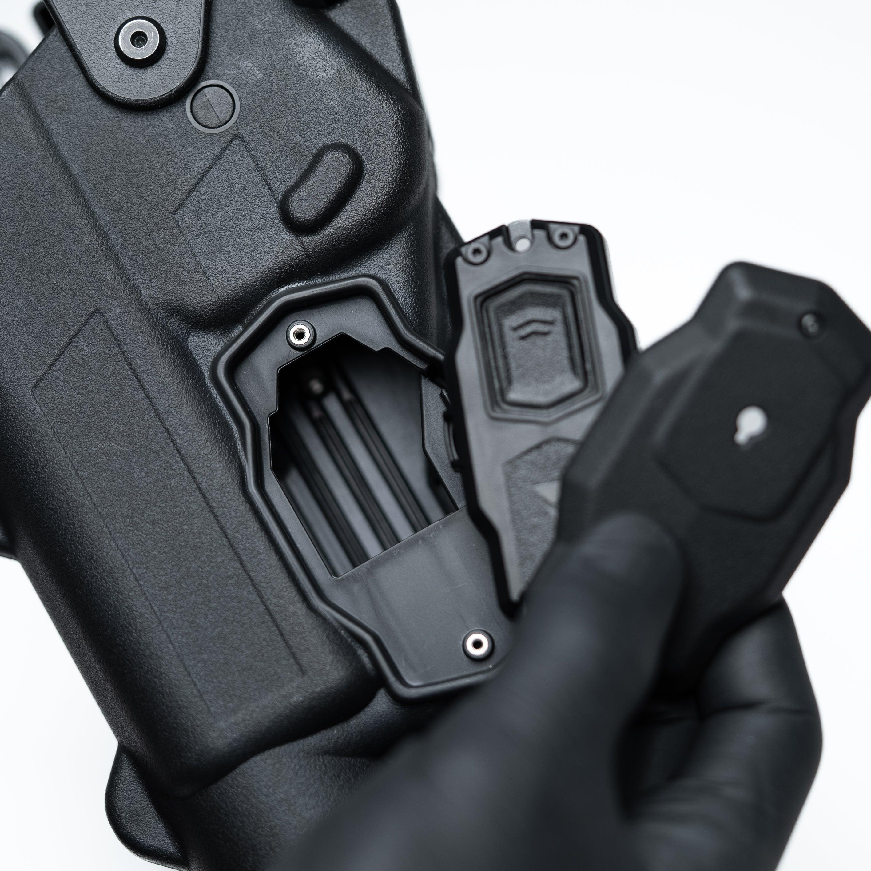 RAPID FORCE® Level III Duty Holster For Sig Sauer Guns - Large Light - Axon - Image 3